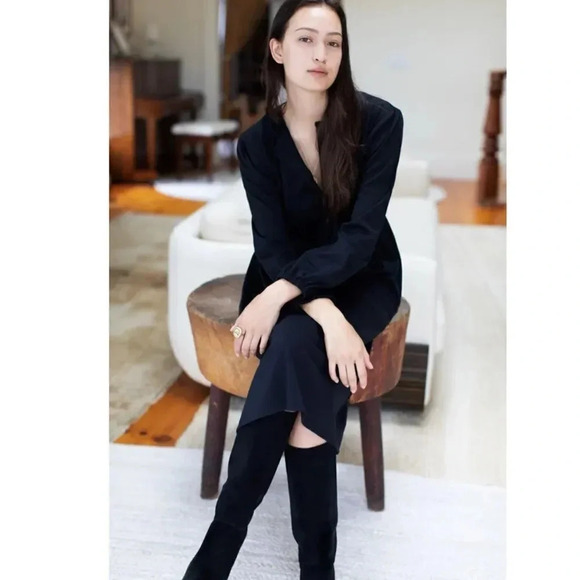 New Emerson Fry Selby Midi Knit Dress - Picture 13 of 13